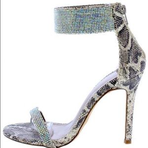 Snake Skin Heel